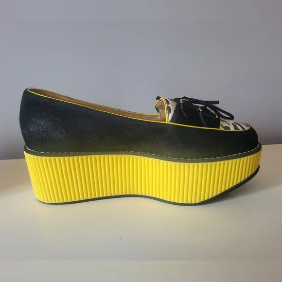 Charlotte Olympia Platform Loafers, Size 36 - Picture 5 of 13